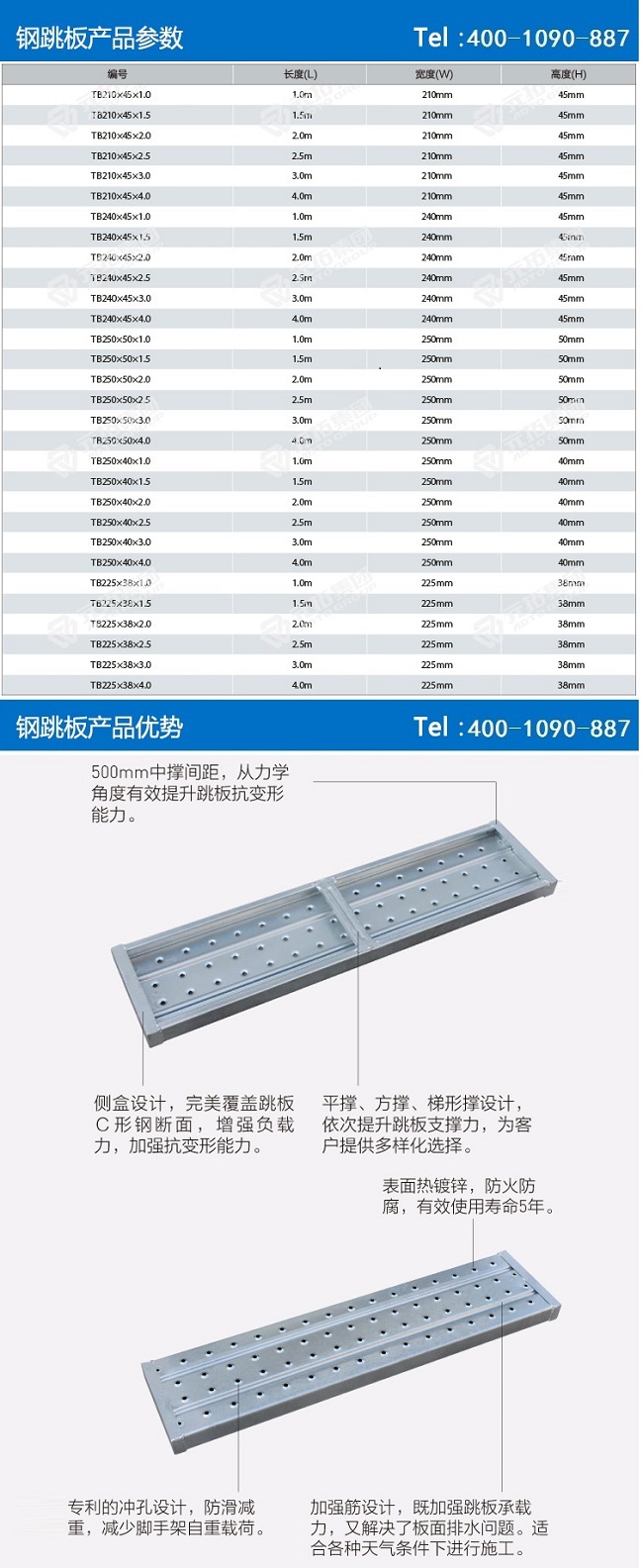 建筑鋼踏板沈陽廠家